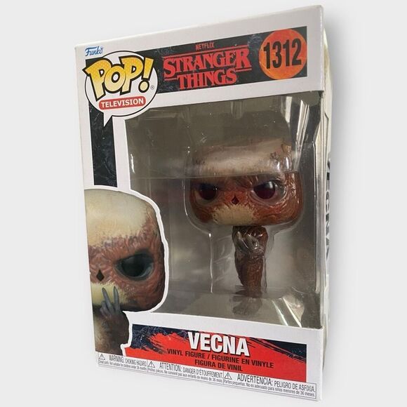 Funko Pop! Animation Stranger Things Netflix Vinyl Vecna #1312 New in Box (b) - Picture 1 of 7